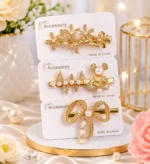 Girl's Fancy Hair Pins 3 Pcs