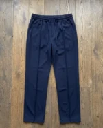 Men Navy Blue Drawstring Track Pants Casual Wear - Image 2