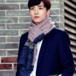 Men's Korean Knitted Winter Scarf Wool Warm Thick - Image 4