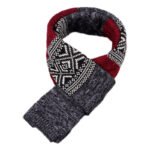 Men's Korean Knitted Winter Scarf Wool Warm Thick - Image 5