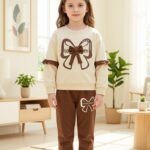 Cocoa Ruffle Tracksuit