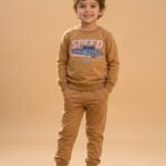 Boys 2-Piece Sweatshirt & Sweatpants - Speed Truck Graphic Print