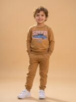 Boys 2-Piece Sweatshirt & Sweatpants - Speed Truck Graphic Print