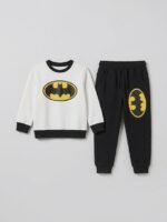 Boys 2-Piece Sweatshirt & Sweatpants - Batman Graphic Print - Image 2